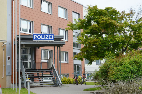 Gebäude der Polizeiinspektion Neubrandenburg