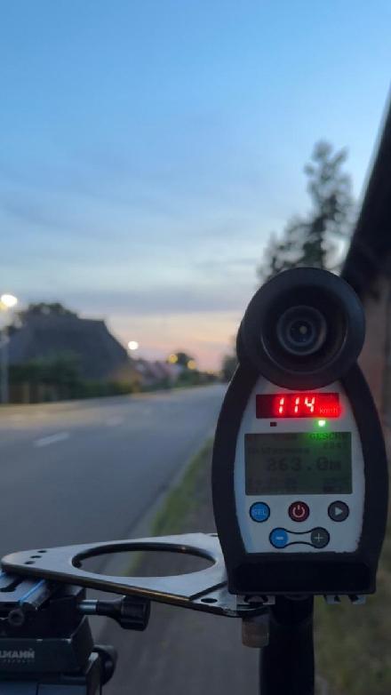 Mit 114km/h durch die Ortschaft - trauriger Höchstwert durch einen 37-jährigen Autofahrer.
