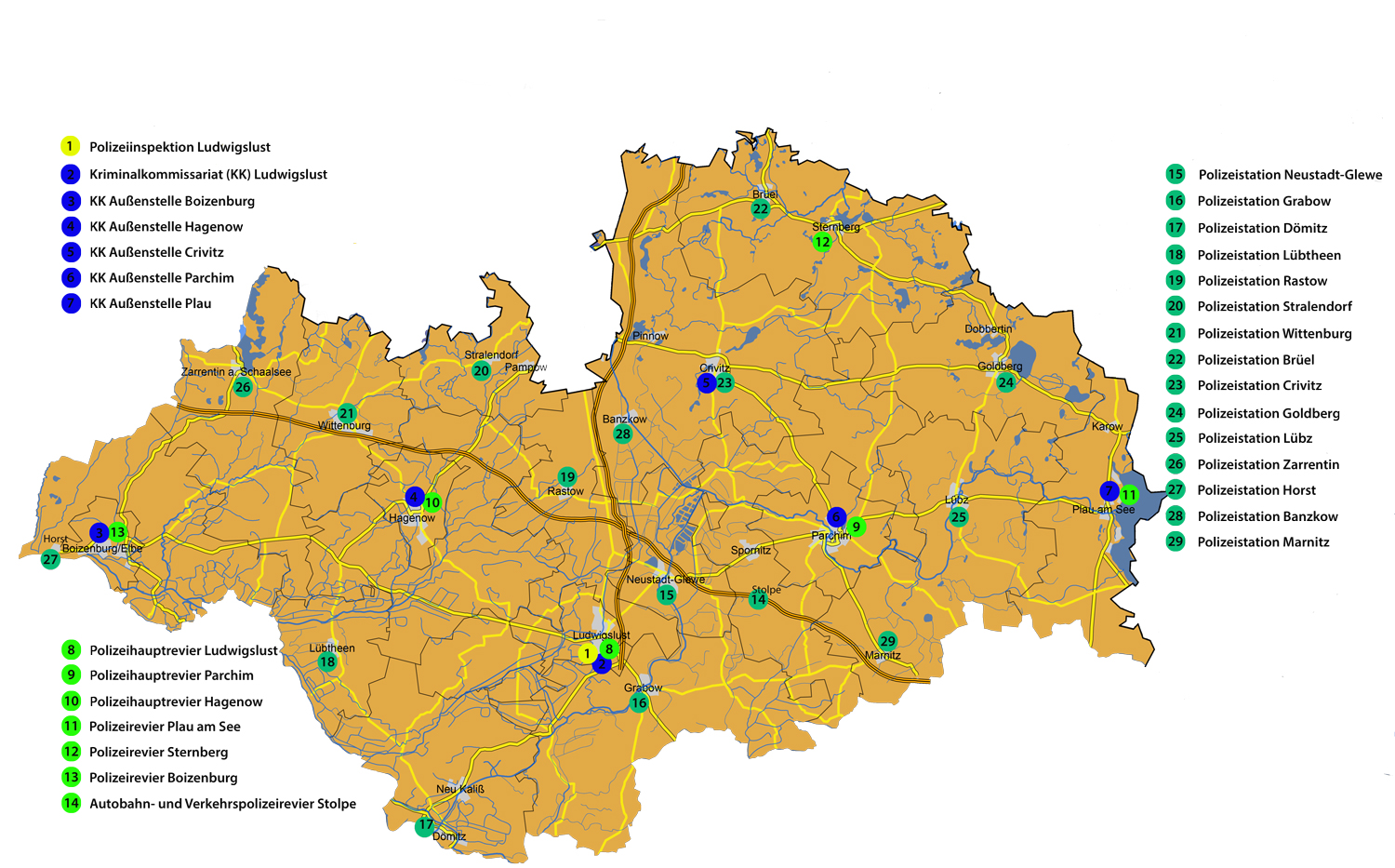 Polizeiinspektion Ludwigslust