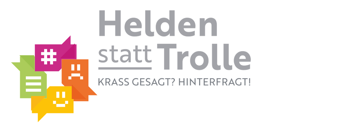 Logo Helden statt Trolle